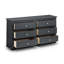 Payeur Solid Wood 140 cm W Chest of 6 Drawers-142611009