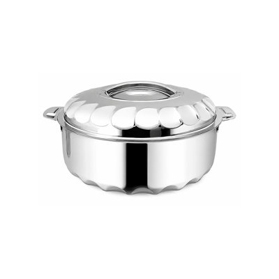 Buckingham Stainless Steel Insulated Hot Pot Food Warmer Serving Dish With Lid 3500 ml