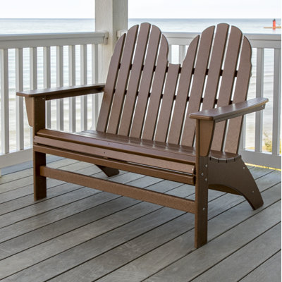 POLYWOOD Vineyard 48" Adirondack Bench