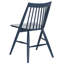 Chaise d'appoint à dossier avec lattes en bois massif Kloss-1427870596