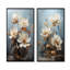Ensemble de 2 décorations murales lotus lotus au clair de lune-102584071-102584065