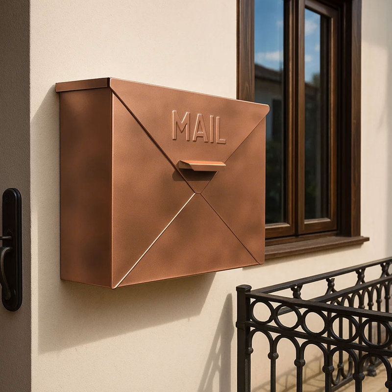 Farquhar Metal Wall Mounted Mailbox