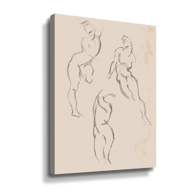 Figure Study VI - Painting on Canvas