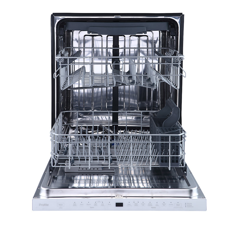 24" 45 dBA Built-in Button Control Dishwasher, White