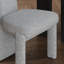 Ensemble de 4 chaises de salle à manger rembourrées modernes en chenille 22,1 po -784514338