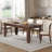Modern 71 Inch Farmhouse Dining Table, Rectangular Wooden Table for 6-8, Heavy-Duty Family Kitchen Table, Easy Assembly-885188582