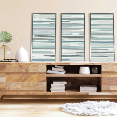 Wind and Water II by Susan Jill - 3 Piece Floater Frame Print on Canvas -  Picture Perfect International, 706-7782_1430_3FL