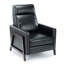 Fauteuil inclinable à dossier inclinable - Noir