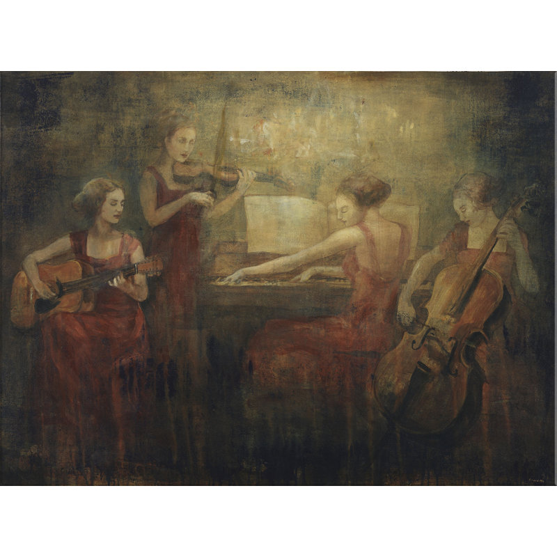 Twilight Waltz I Print by Claudette