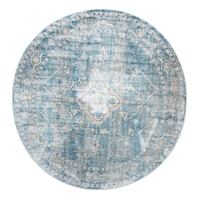 Alabama Oriental Indoor Rug, Round 10'2"