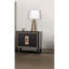 Table de chevet moderne espresso