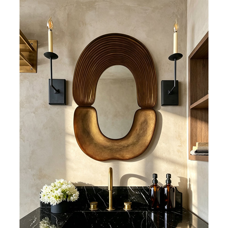 Miroir de salle de bain vertical, H 31,5 po x l 19,7 po