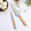 Oster Huntingfield 3 Piece Stainless Steel Cutlery Set with Faux Wood Handles