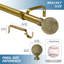 Tringle à rideaux simple réglable 1 po-38882127-21683738