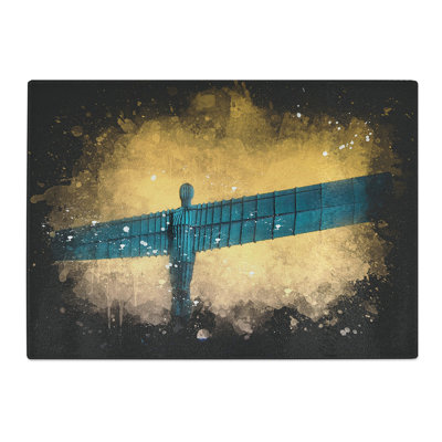 Angel of the North in Newcastle Vol.2 Paint Splash Chopping Board