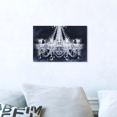 «Dramatic Entrance Indigo», impression sur toile