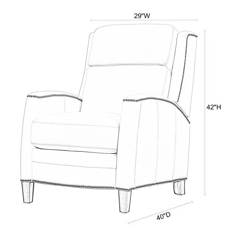 Ensemble de deux fauteuils inclinables manuels Hamwi, Perle brillante