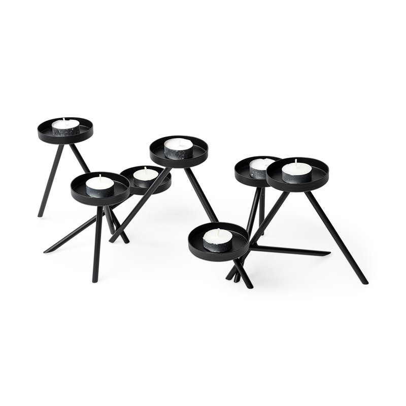 Porte-bougie de table 7 po