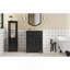 Meuble-lavabo moderne 24 po avec lavabo en céramique, meuble-lavabo pour salle de bain à 2 tiroirs-1905387041