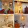 Plug in Pendant Light, Rattan Hanging Lights with Plug in Cord 15ft Dimmable Cord
