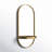 Lumi Metal Flat Mirror with Shelves-1231328522-1220195007