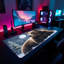 Polyester Desk Pad-1578620582
