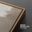 «Grunge Abstract Paint Stroke Effect», œuvres d'art abstraites brun clair, images murales minimalistes modernes neutres, impression sur toile encadrée 2 pièces, 16 x 24 x 2, 24 x 36 x 2-91069255-91069257