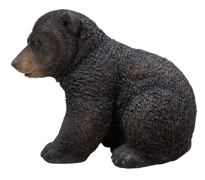 Seated Bear Cub Figurine