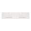 Carnley Double Bathroom Vanity with Wood, Acrylic Top-877836057