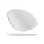 Cloud Terre Iceland  Stoneware, 13 x 9" Triangle Platter, Volcanic Gray-1353236084