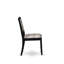 L'ensemble de salle à manger comprend une table ronde et des chaises empilables en polyester, noir-789831553