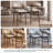 Solon Upholstered Counter Stool with Solid Wood Frame-1561691537
