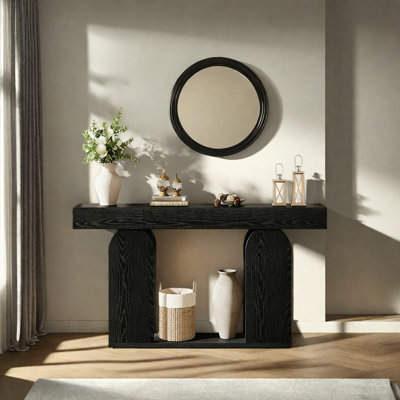 Retro Multifunctional Console Table