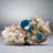 Cavansite and Stilbite From the Wagholi Quarries