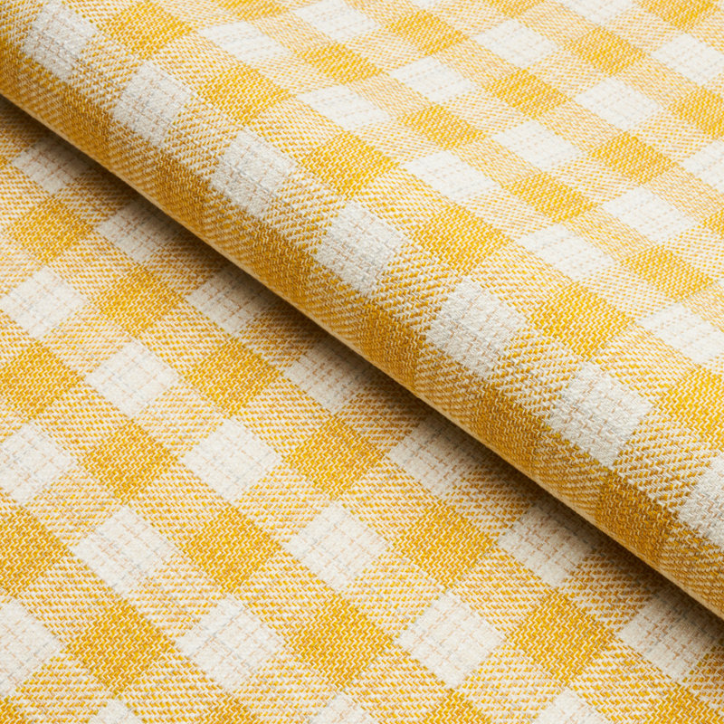 Tissu intérieur / extérieur Martina, Jaune