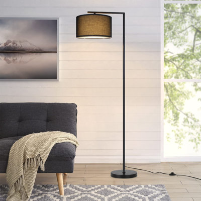 Jaesa 166cm Swing Arm Floor Lamp
