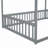 Canopy Frame Floor Bed With Fence-1228560633-1228560637