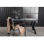 Varena Rectangular Metal Outdoor Dining Table , cm W cm D-1923296376-1923296377