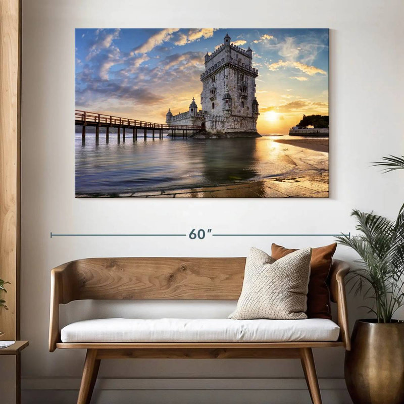 Ravi Historical Belem Tower, 34" H x 51" W