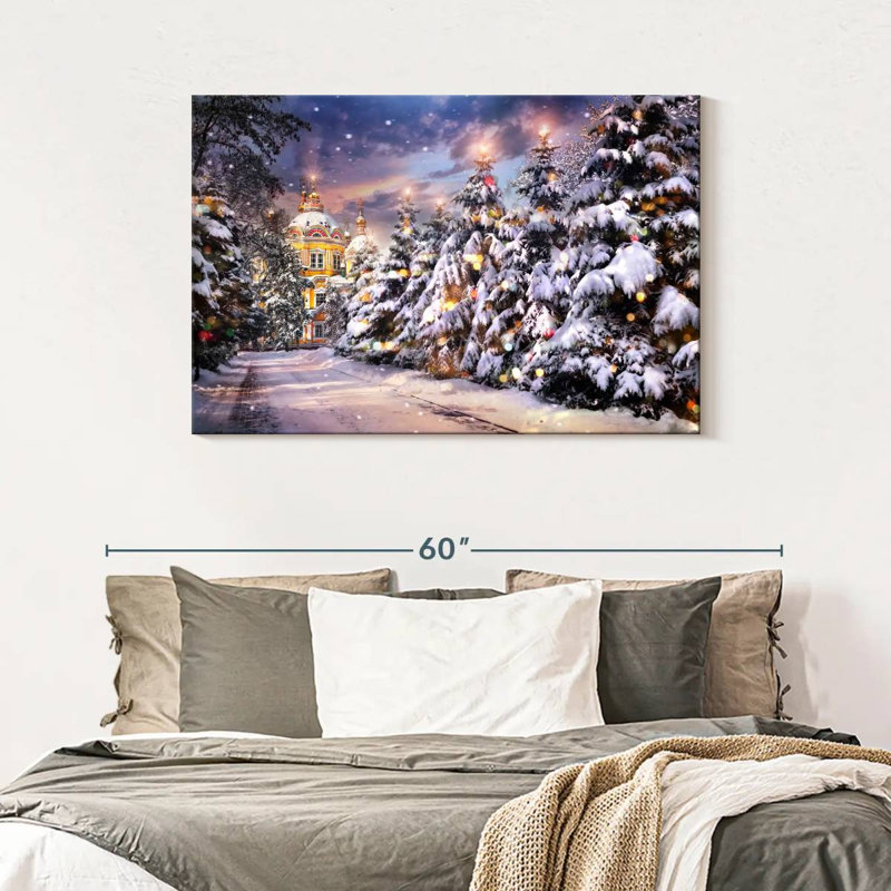 Christmas Tree Lane, H 30 po x l 45 po