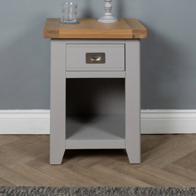 Altti 47cm W Solid Wood Bedside Table