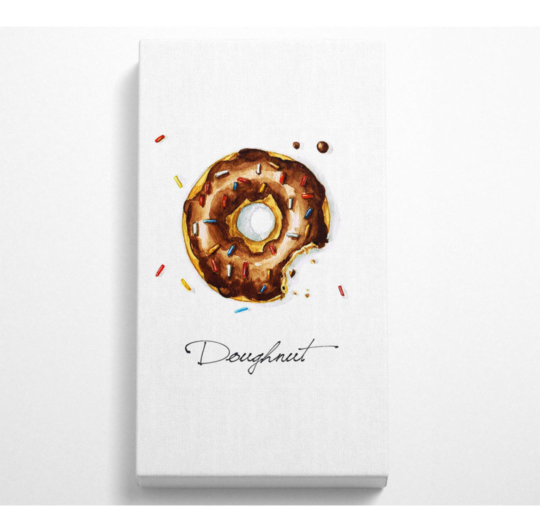 Dalys Chocolate Doughnut - Leinwanddrucke auf Leinwand