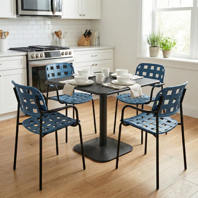 4 -Person Steel Dining Set