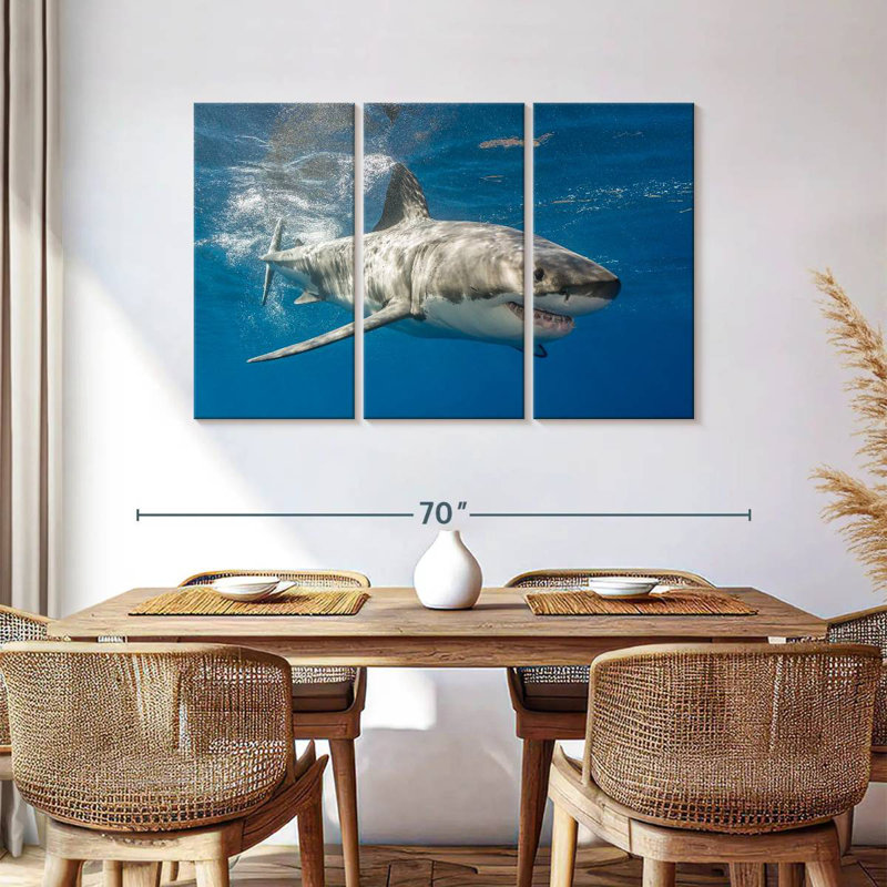 Shark, 36" H x 57" W
