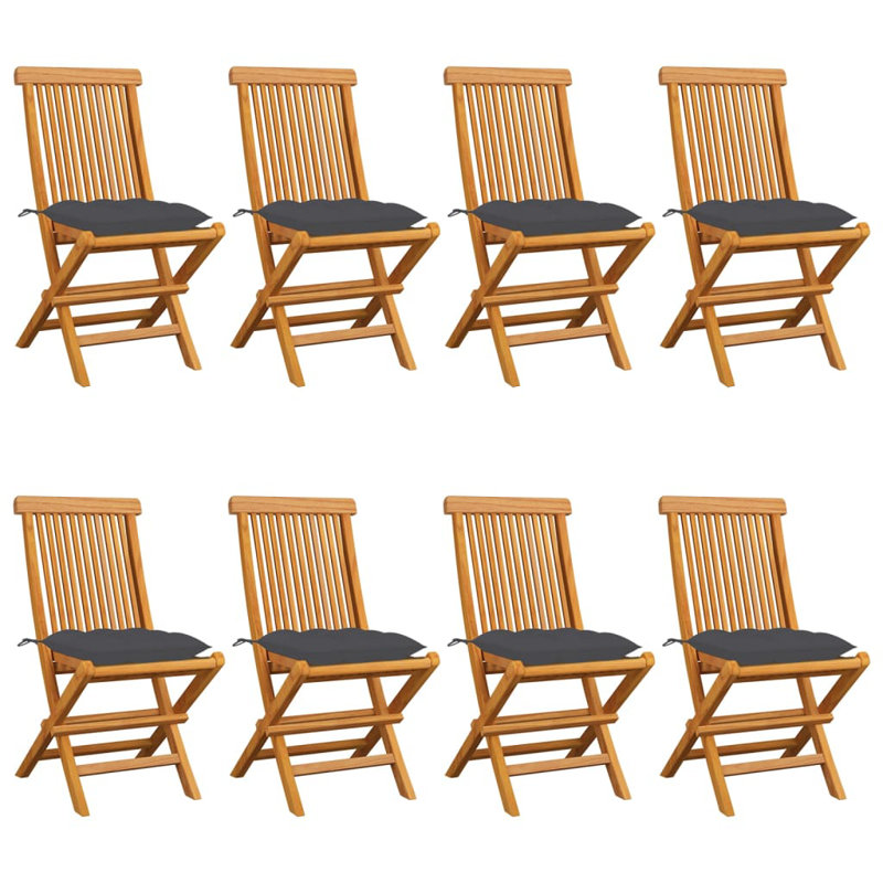 Chaise de terrasse pliante avec coussin Dorathy, Taupe