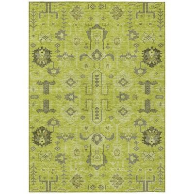 Killingly Washable Oriental Indoor / Outdoor Rug