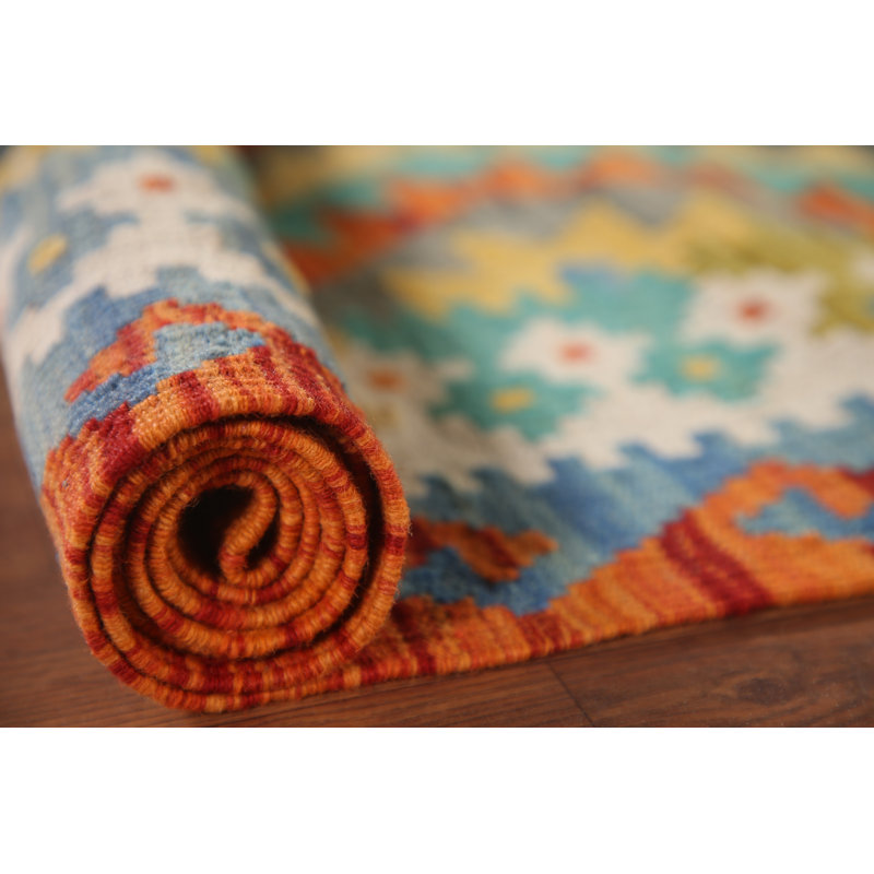 South Western Kilim Oriental Accent Rug 4x6