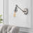 Edmont Iron Plug-in Swing Arm Sconce-1009225664