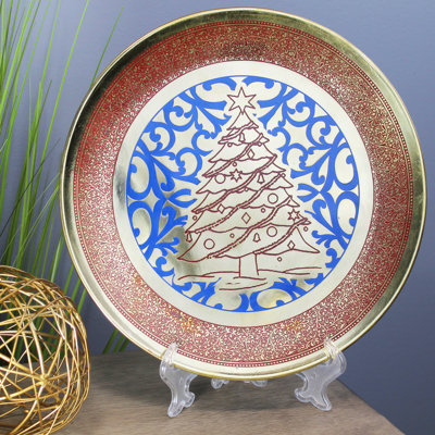 Abbotts Metal Decorative Plate 1