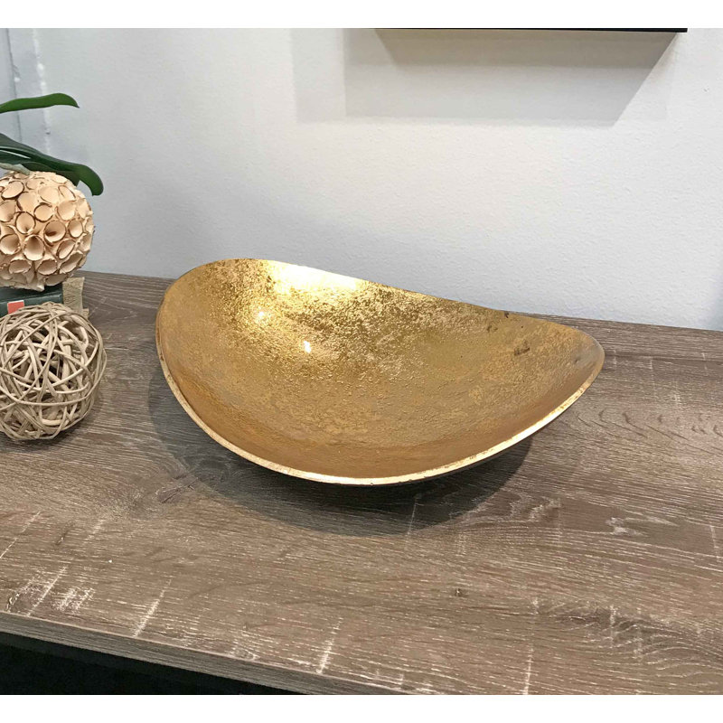 Plateau Metalico Oblongo